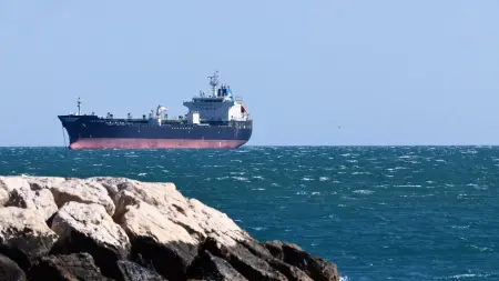 واشنطن تحتجز ناقلة نفط مرتبطة بإيران في المحيط الهندي