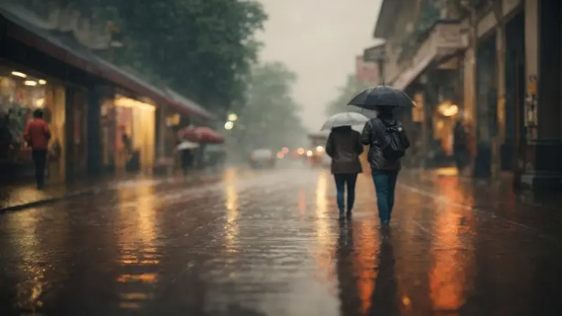 أمطار غزيرة خارج المألوف تتساقط في اليابان