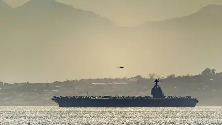 related_news_inside_blogsحاملة الطائرات جيرالد فورد تدخل البحر المتوسط وسط تهديدات بضرب إيران