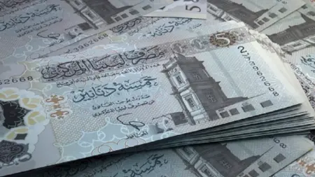 related_news_inside_blogsسعر الدولار مقابل الدينار الليبي في السوق السوداء اليوم الخميس 4/6/2026.. اختبار لضخ السيولة المرتقب