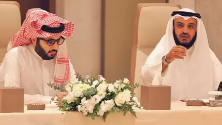 اجتماع مشاري العفاسي مع تركي آل الشيخ.. تجهيز لحدث تاريخي ضخم