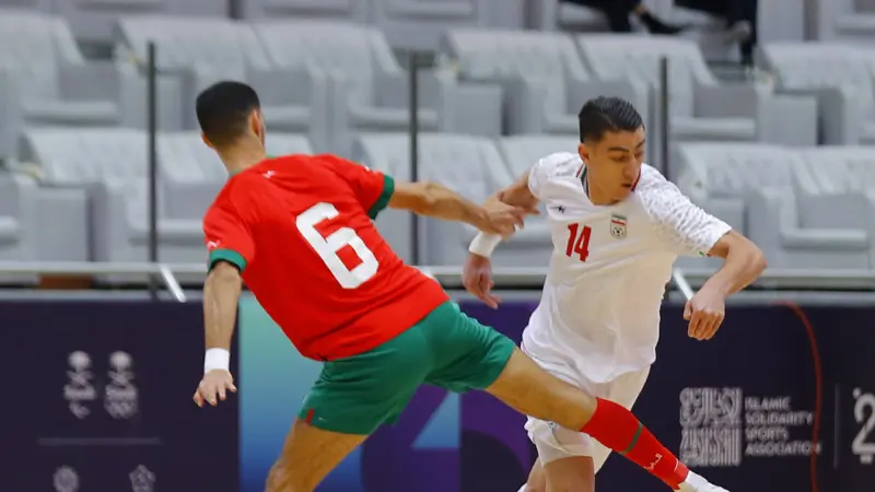 بث مباشر - مباراة المنتخب المغربي للفوتسال ضد إيران في نهائي ألعاب التضامن الإسلامي 2025 لحظة بلحظة