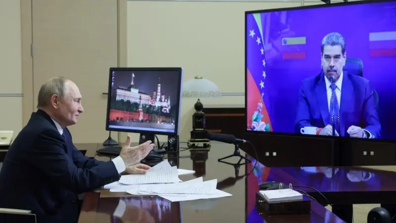 بوتين ومادورو يتعاونان لمواجهة إجراءات ترامب