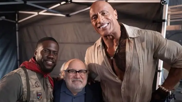 دواين جونسون يعلن انتهاء تصوير "Jumanji4" برسالة مؤثرة