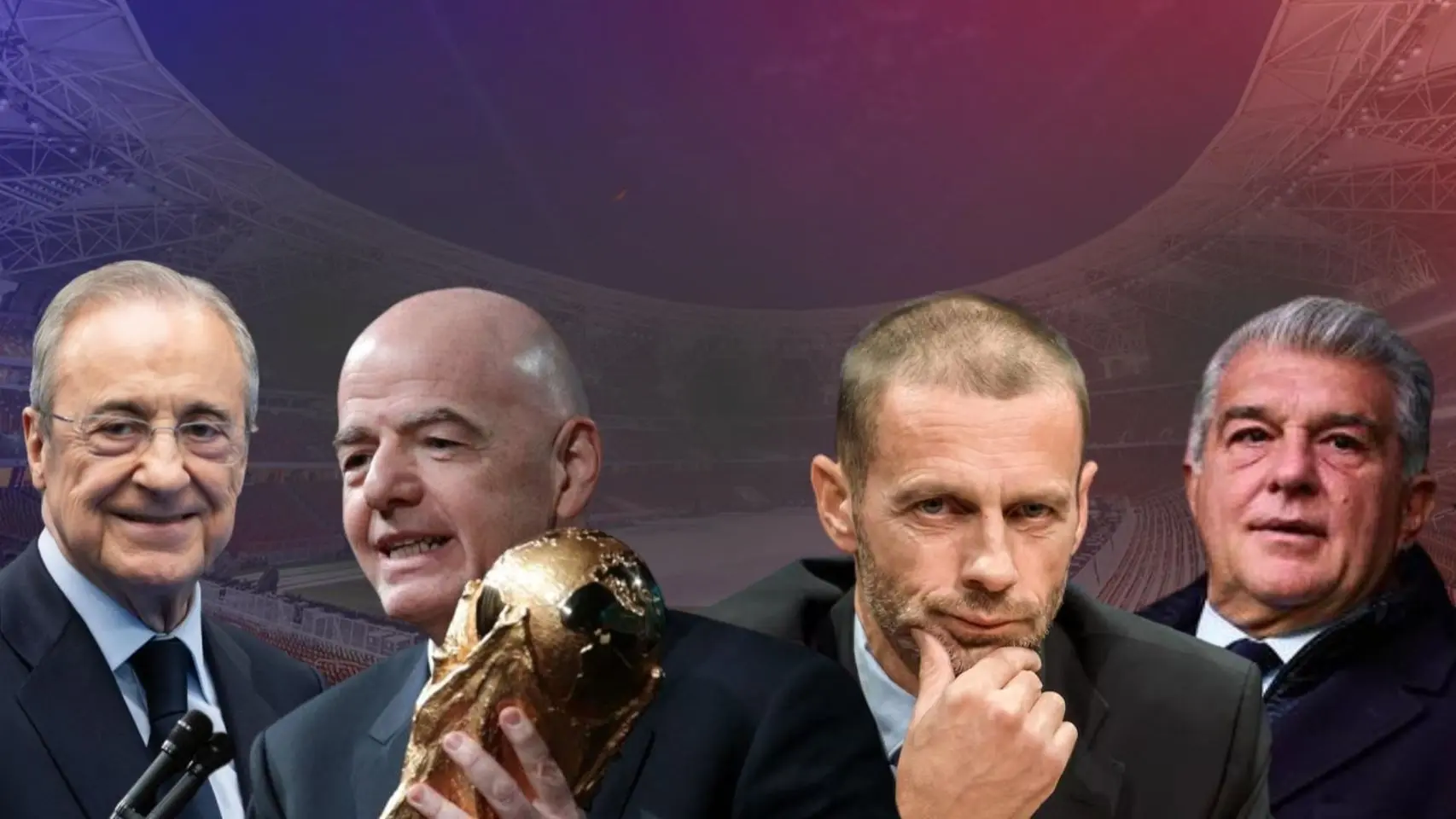 رابطات إنجلترا وإسبانيا وإيطاليا وألمانيا تنتفض ضد التوسع التجاري لفيفا (أ ف ب) رابطات إنجلترا وإسبانيا وإيطاليا وألمانيا تنتفض ضد التوسع التجاري لفيفا (أ ف ب)