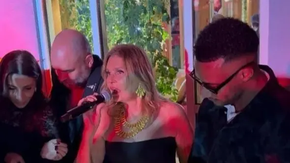 فيديو - "على أنغام 3 دقات".. محمد رمضان يرقص ويغني مع يسرا