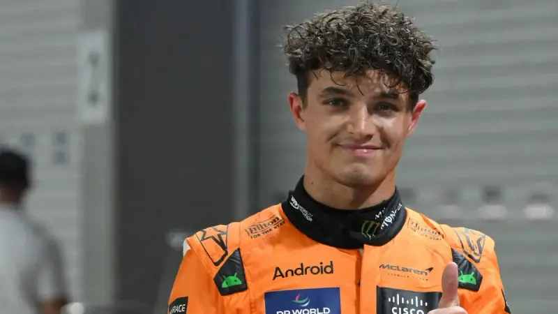 نوريس يسيطر على سباق جائزة سنغافورة الكبرى لفورمولا 1