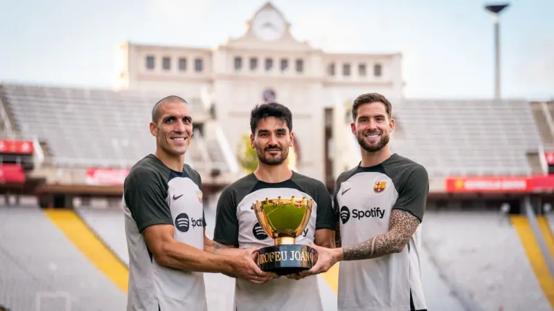 موعد مباراة برشلونة وتوتنهام هوتسبير في كأس خوان غامبر 2023 والقنوات الناقلة