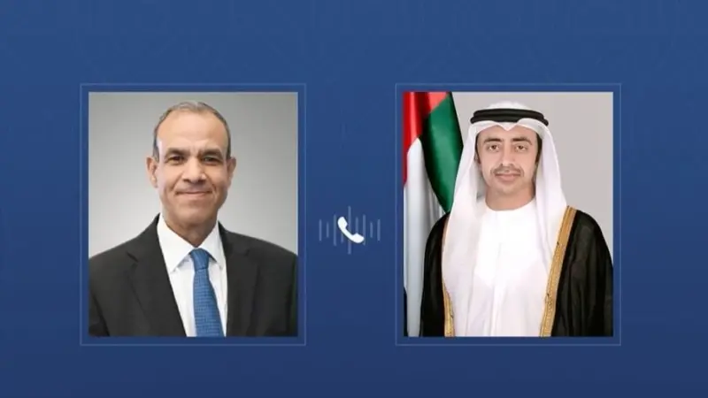 عبدالله بن زايد ووزير الخارجية المصري يبحثان هاتفياً التطورات في المنطقة