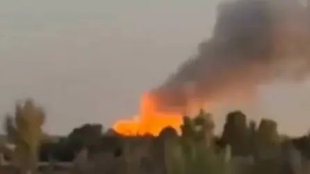 الانفجار وقع في منطقة الغيران جنوبي مدينة مصراتة (إكس) الانفجار وقع في منطقة الغيران جنوبي مدينة مصراتة (إكس)