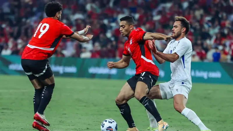 نتيجة وملخص مباراة مصر وأوزبكستان.. خسارة ترسل "الفراعنة" لمواجهة كاب فيردي في بطولة العين الودية