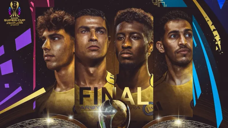 معلق مباراة النصر والأهلي اليوم في نهائي السوبر السعودي 2025 والقنوات الناقلة