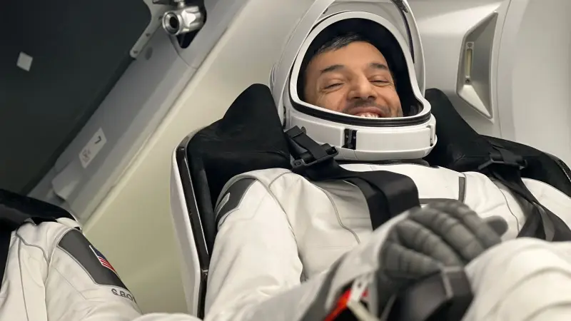 فيديو - رائد الفضاء الإماراتي سلطان النيادي من الأرض.. "أبشّركم.. صحتنا طيبة"