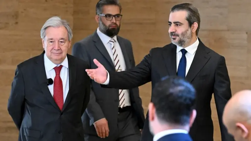 المشهد باختصار: غوتيريش في دمشق.. وإيران تهرّب عملاء إلى بريطانيا