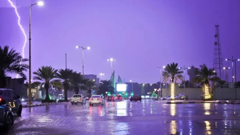 أمطار غزيرة متوقعة اليوم في السعودية.. هذه المناطق معنية