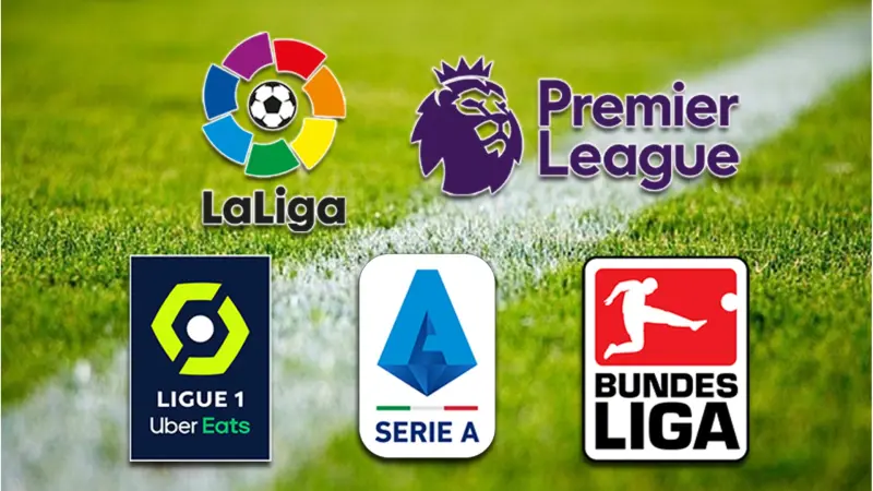 ترتيب الدوريات الخمس الكبرى 2023