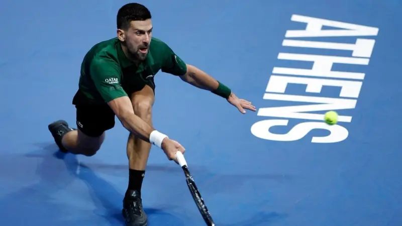 ديوكوفيتش وموزيتي إلى نصف نهائي دورة أثينا للتنس