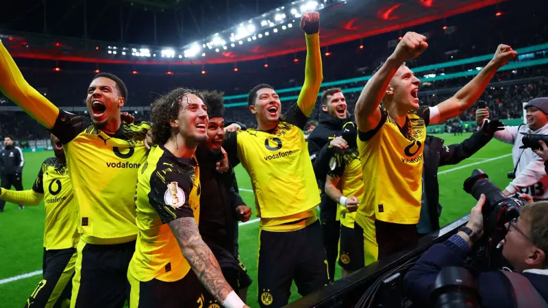 كأس ألمانيا - دراما ركلات الترجيح تبتسم لدورتموند أمام فرانكفورت