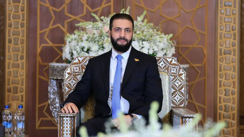 مصدر يكشف تفاصيل حادثة إطلاق النار في القصر الرئاسي بسوريا