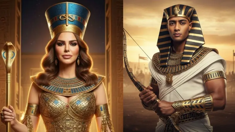 كيفية عمل صور فرعونية باستخدام Gemini بمناسبة افتتاح المتحف المصري الكبير