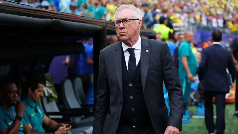 من أجل تجاوز خيبة المونديال.. أنشيلوتي يسعى لبناء جيل جديد للمنتخب البرازيلي