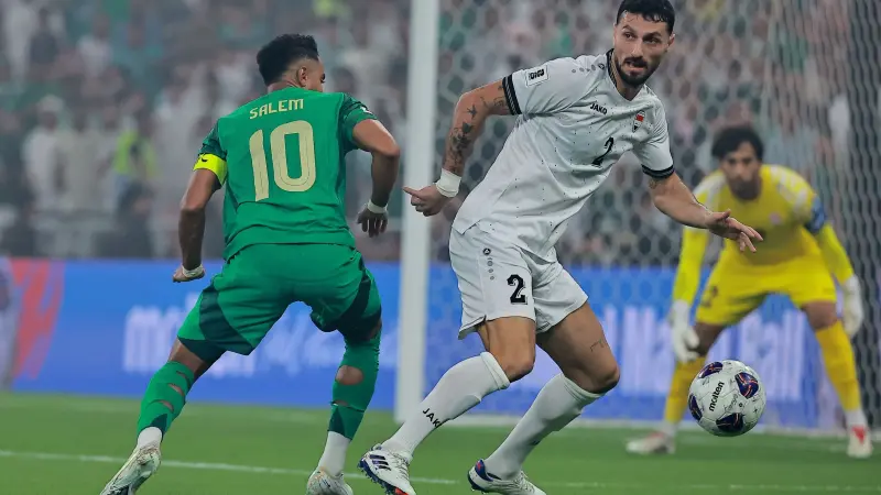 نتيجة وملخص مباراة السعودية والعراق.. الأخضر إلى المونديال