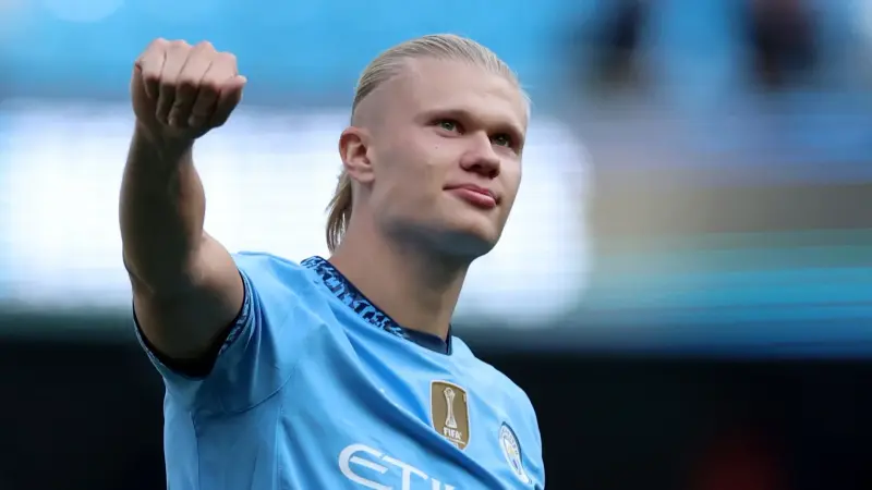 جدول ترتيب هدافي الدوري الإنجليزي الممتاز 2024 - 2025 بعد هاتريك هالاند