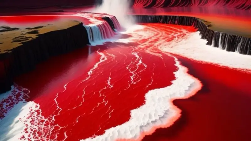 شلالات دم في القطب الجنوبي.. ما القصة؟