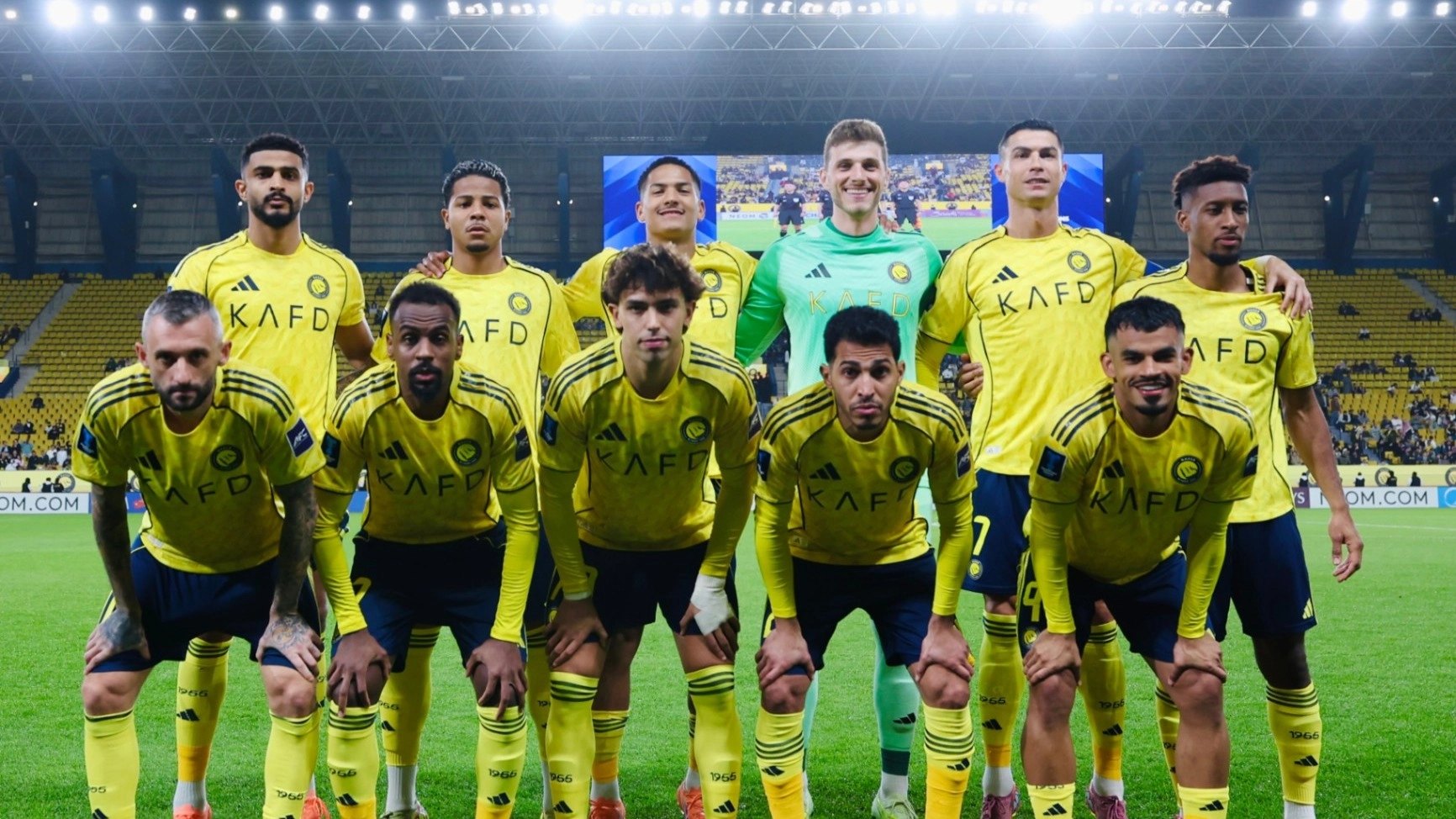 تشكيلة النصر اليوم أمام الأخدود مع غيابات القائمة.. العالمي لمواصلة الصدارة 