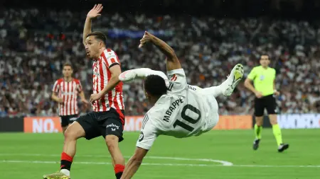 related_news_inside_blogsالدوري الإسباني - احتفال مبابي مع أربيلوا ووداع كارفاخال وألابا في انتصار ريال مدريد على بلباو