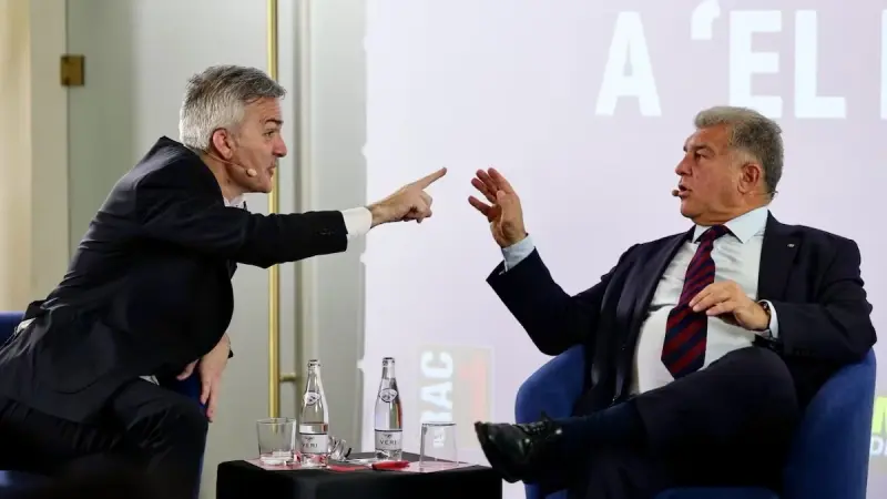 تفاصيل أول مناظرة بين خوان لابورتا وفيكتور فونت قبل انتخابات برشلونة