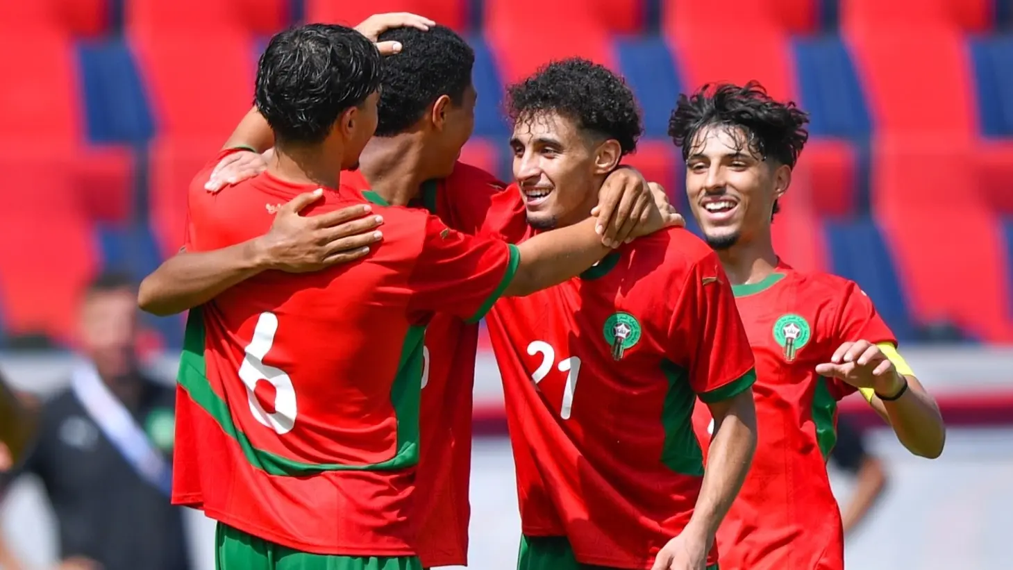 المغرب يتجاوز إيطاليا ويظفر ببرونزية مسابقة كرة القدم في الألعاب المتوسطية (إكس) المغرب يتجاوز إيطاليا ويظفر ببرونزية مسابقة كرة القدم في الألعاب المتوسطية (إكس)