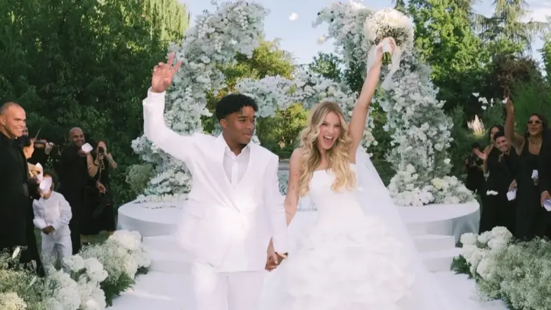 بزفاف جديد وعقد حب صارم.. إندريك يُثير الجدل مع زوجته غابرييلي ميراندا