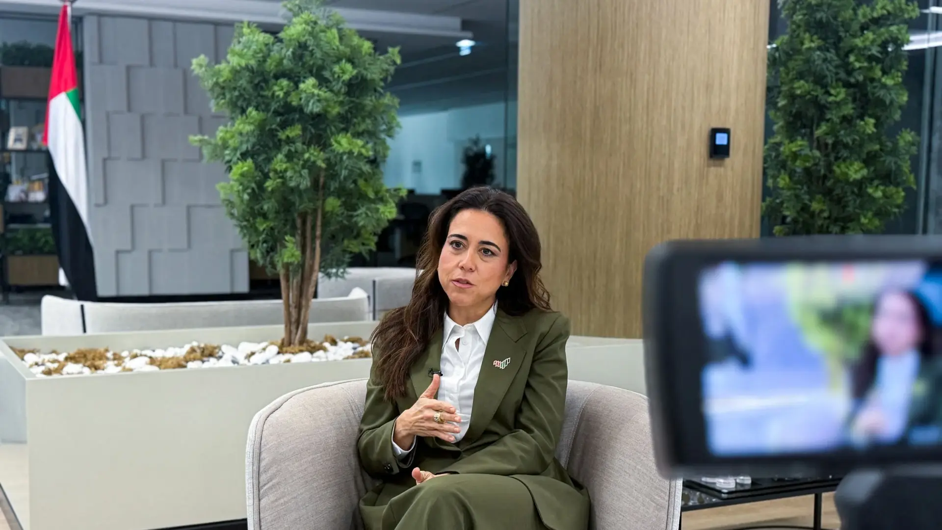 نسيبة: أؤمن بأن هذه المرحلة تتطلب قيادةً فاعلة (رويترز) نسيبة: أؤمن بأن هذه المرحلة تتطلب قيادةً فاعلة (رويترز)