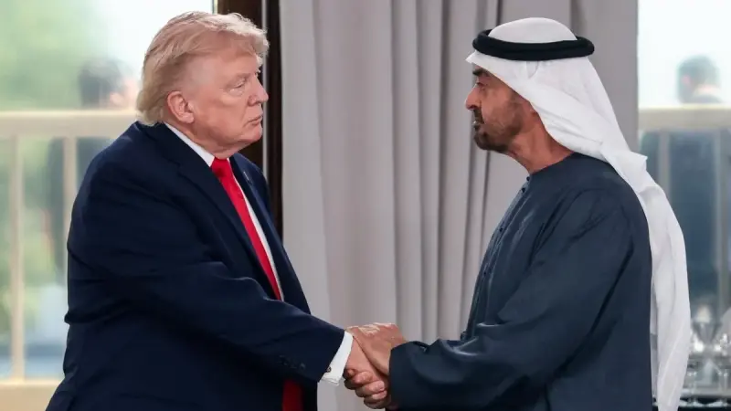 رئيس الإمارات يلتقي ترامب: لولا دعم أميركا لكان الوضع في الشرق الأوسط مختلفا