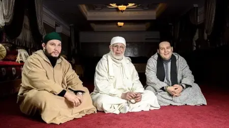 منير القادري بودشيش يدعم شقيقه معاذ