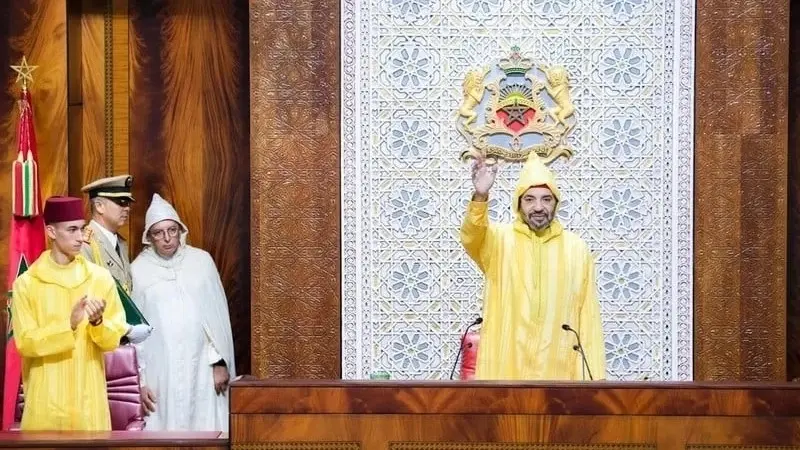 العاهل المغربي دعا إلى إستراتيجيات جديدة للأمن المائي والطاقي والغذائي العاهل المغربي دعا إلى إستراتيجيات جديدة للأمن المائي والطاقي والغذائي