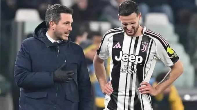 ضربة قوية ليوفنتوس بإصابة لاعبه وغيابه لأسابيع