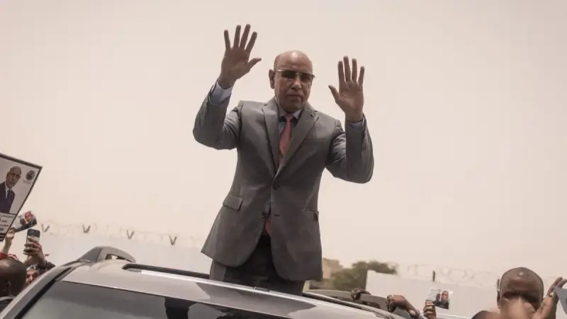 رسميًّا.. إعلان فوز الغزواني في الانتخابات الرئاسية الموريتانية