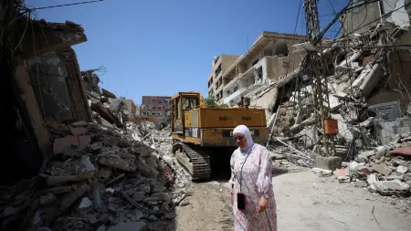 أخبار وقف إطلاق النار في لبنان.. استمرار عمليات رفع الأنقاض في صور