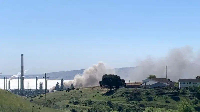 إصابة 5 أشخاص في حريق بمصفاة في ولاية أوكلاهوما الأميركية