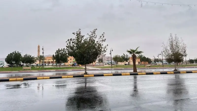 أمطار غزيرة في السعودية.. وتحذيرات