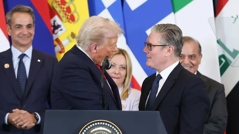 ستارمر: خطة السلام في غزة لم تكن ممكنة دون ترامب