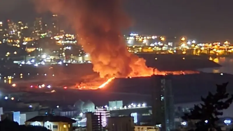 فيديو - لبنان.. من يقف وراء حريق برج حمود؟