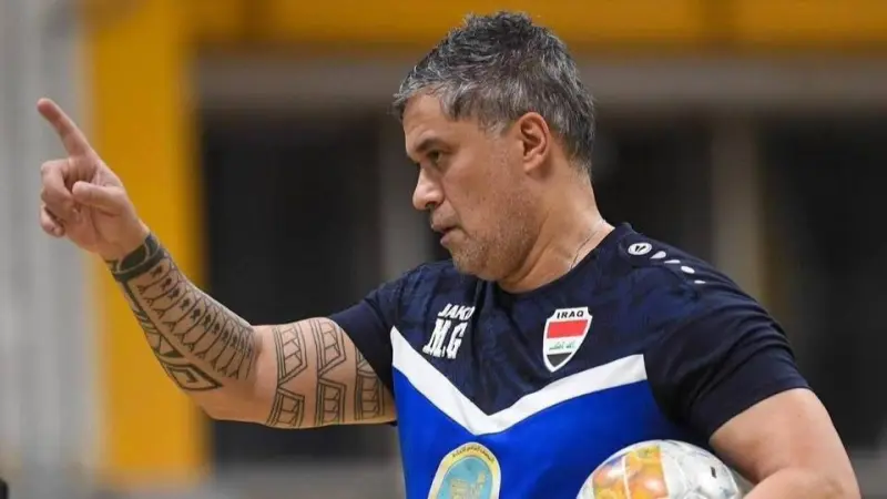 حادث مأساوي.. ما سبب وفاة مارسيلو غالينا مدرب حراس مرمى منتخب العراق لكرة الصالات؟
