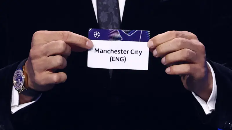 جدول مواعيد مباريات مانشستر سيتي في دوري أبطال أوروبا 2025-2026