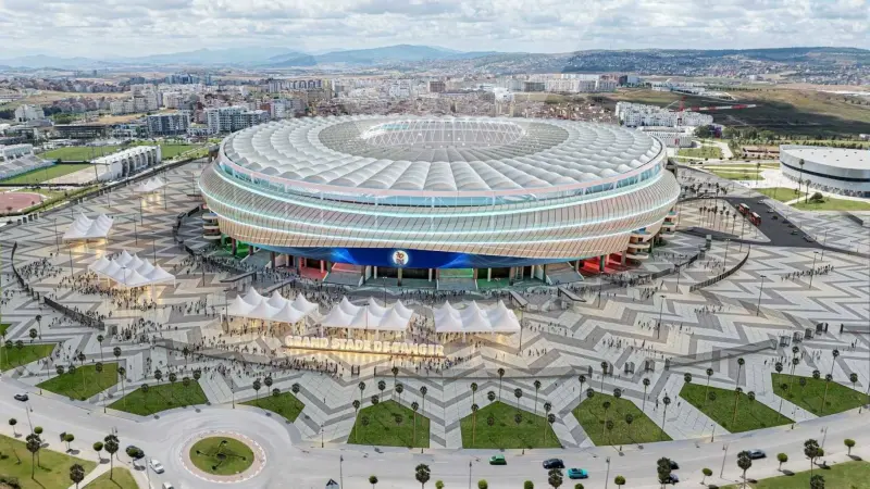 فيديو - ملعب ابن بطوطة الكبير.. أيقونة إفريقيا الجديدة تستعد لإبهار العالم