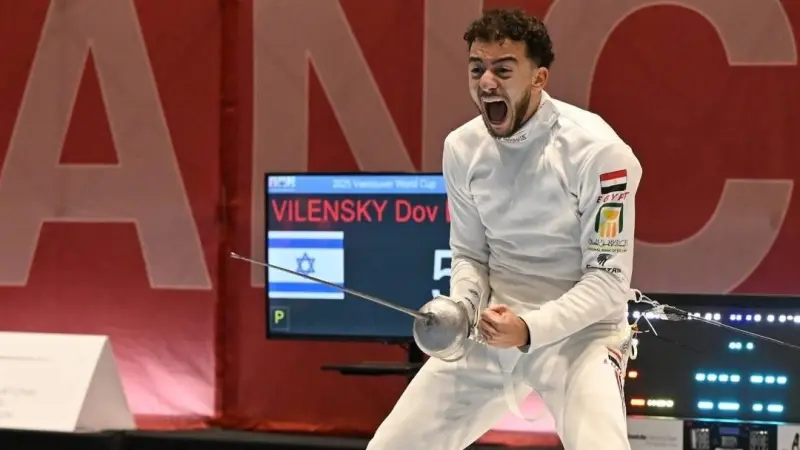 مصر.. البطل الأولمبي محمد السيد يكتسح لاعبا إسرائيليا ويحرز ذهبية بطولة العالم للسلاح