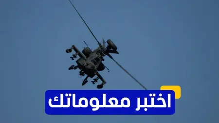 related_news_inside_blogsاختبر معلوماتك - ما هو الدور الرئيسي لطائرة أباتشي في العمليات العسكرية؟