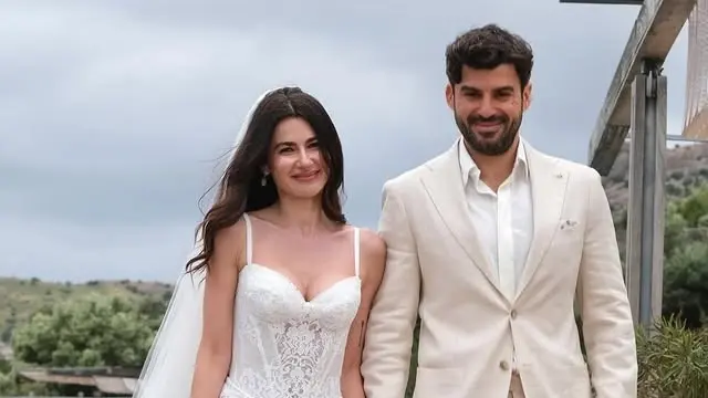 صور – نسرين جواد زادة بطلة "التفاح الحرام" تحتفل بزفافها